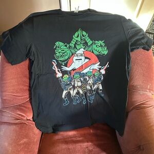 Ghostbusters TMNT Cartoon Shirt